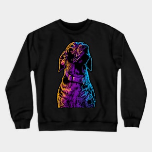 Labrador Retro 80s Crewneck Sweatshirt